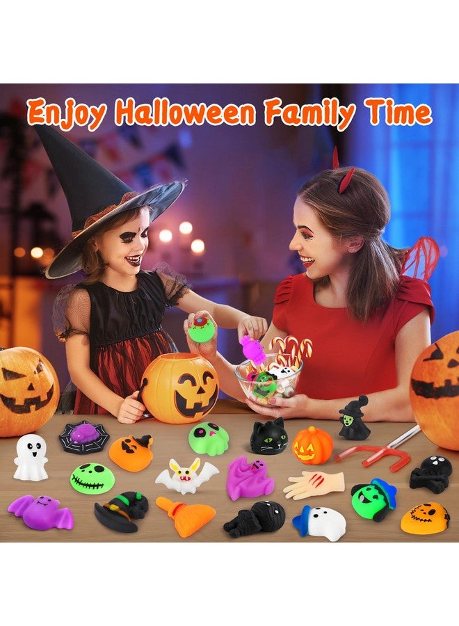 OCATO 30Pcs Halloween Mochi Squishy Toys Halloween Party Favors For Kids Cute Halloween Toys For Trick Or Treat Bulk Non Candy Halloween Treats Goodie Bags Fillers For Kids Boys Girls - Image 5