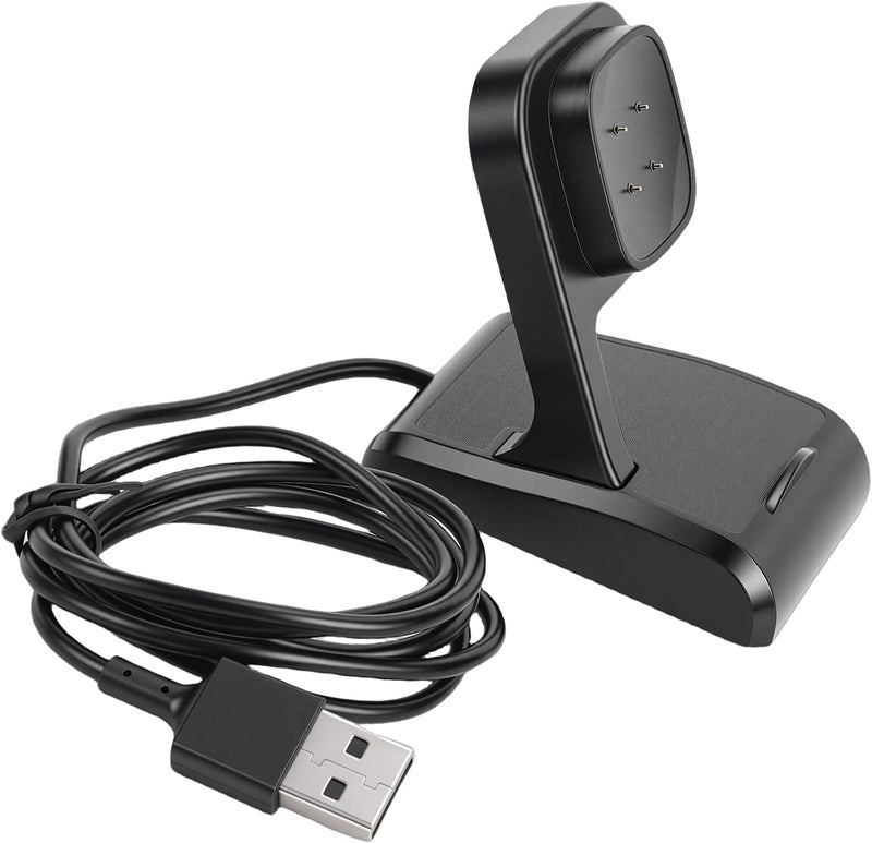 Smartwatch Charging Dock, Magnetic Charging Stand, Anti Slip Base with Strong Magnet, Ideal for Sense, Versa 3, 4, Ace LTE - Image 1