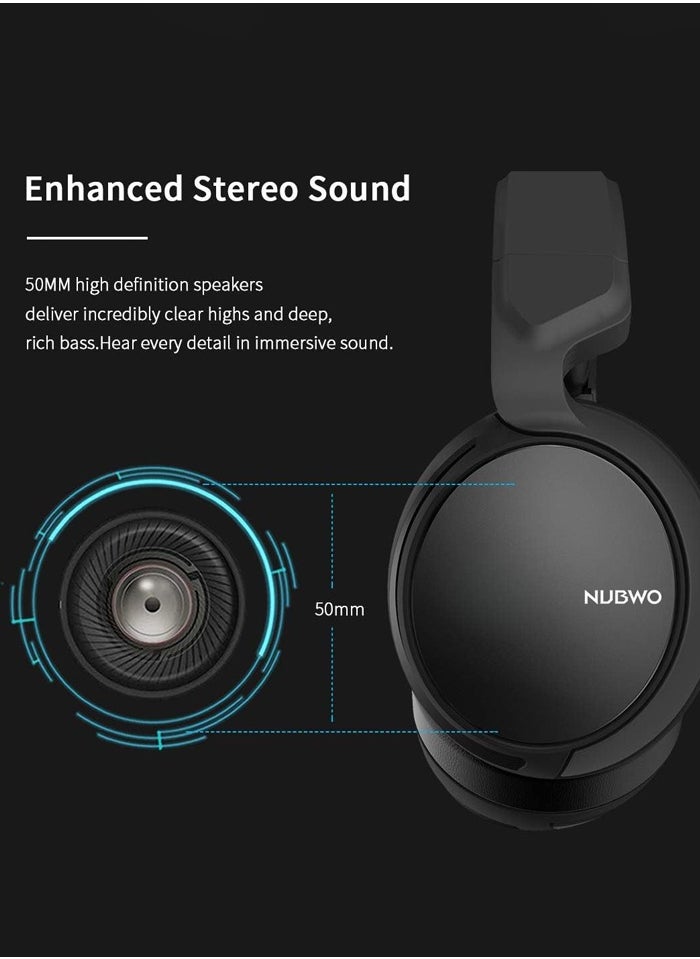 NUBWO - N12 Stereo Gaming Headset,Over Ear Wired Gaming Headphones with Mic,for PlayStation 4, PS4, Xbox One Controller, Nintendo Switch Lite, PC, Laptop, Android & IOS Phone - Image 1