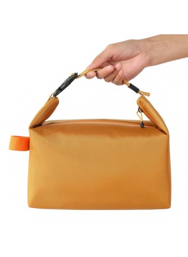 NALACAL NALACAL Lunch bag for Adult Women Men, Reusable High Capacity Lunch Tote Bags, Small Leakproof Cooler Food Lunch Containers, Lunch box for Work, Travel, Outdoor, School Picnic, One Size (Yellow) - Image 1