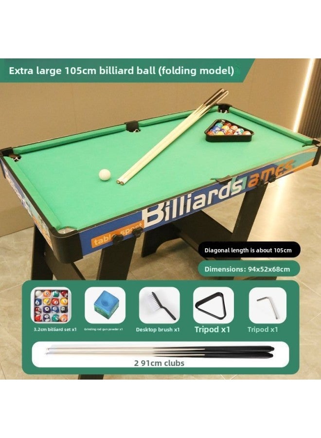 Children's Billiard Table Foldable Toy Large Family Billiard Table Mini Home Adult Billiard Table Small Family