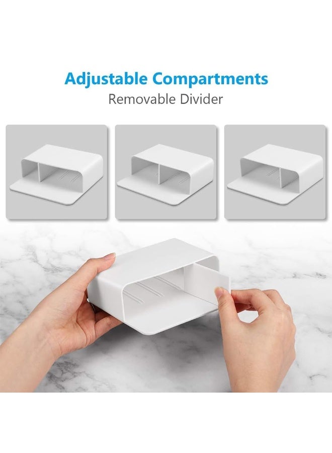 Magnetic Dry Erase Marker Holder,Pen and Eraser Holder for Whiteboard，Magnet Pencil Cup Utility Storage Organizer for Office, Refrigerator, Locker and Metal Cabinets - Image 4