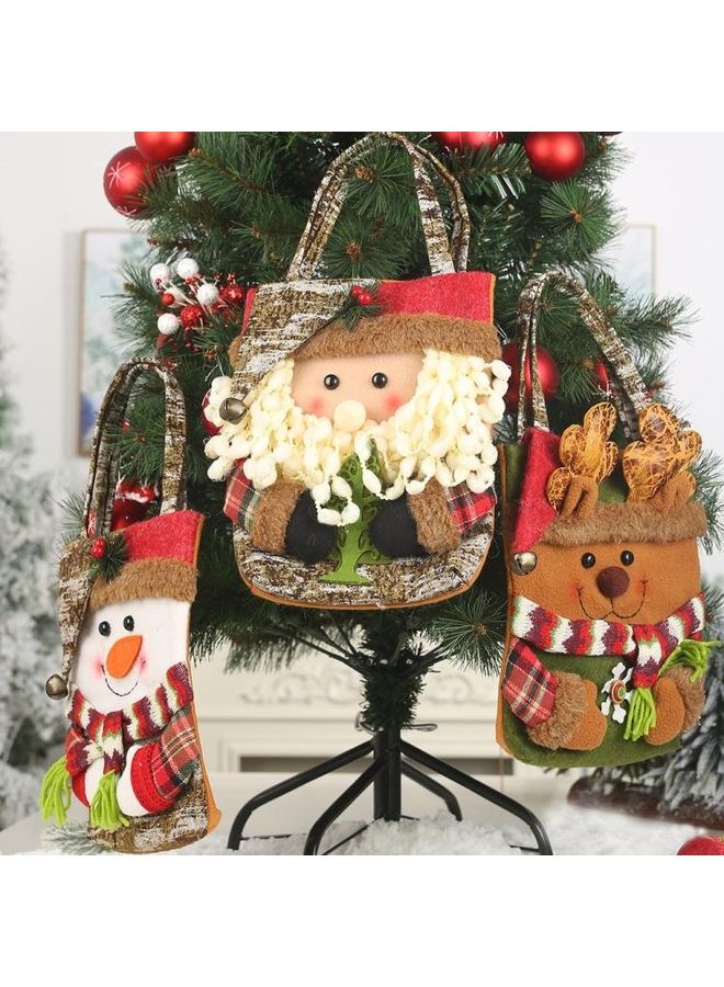 NIBEMINENT Decorations Lmitation Tree Bark Gift Bag Multicolour - Image 4