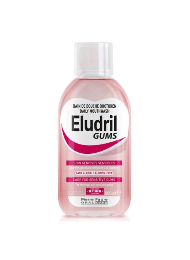 Eludril Gums Care for Sensitive Gums 500ml - Image 1