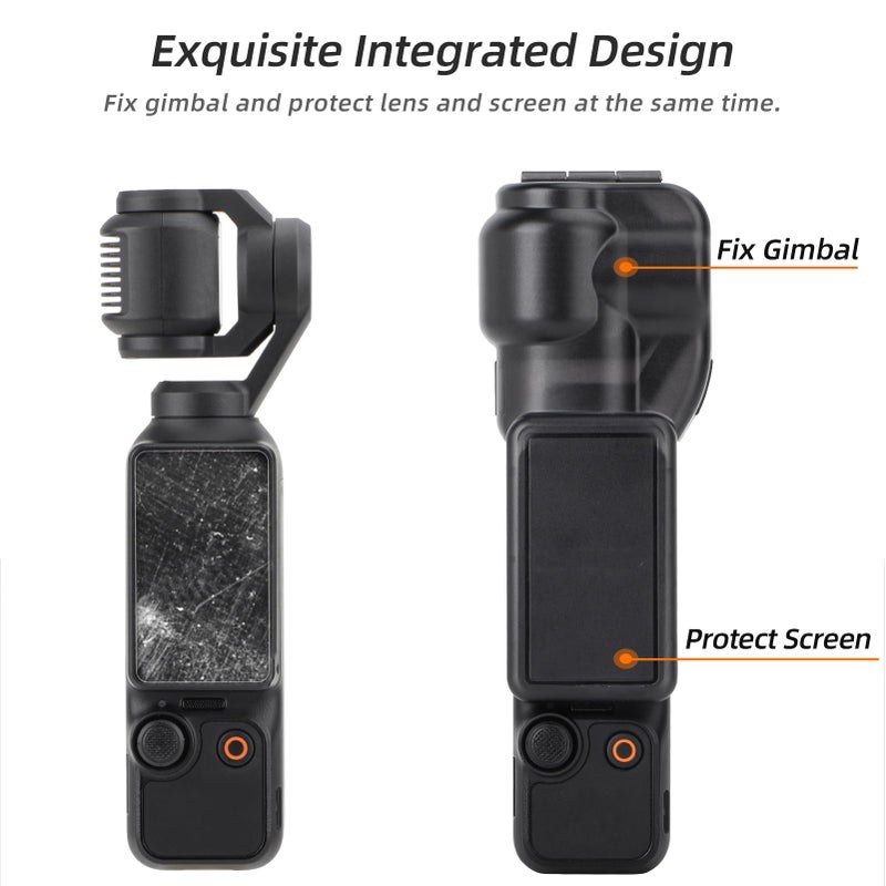 Gimbal Cover Case Camera Lens Protector Cap for DJI Osmo Pocket 3 Handheld Camera Lens Screen Protector Guard Protection for Osmo Pocket 3 Accessories - Image 3