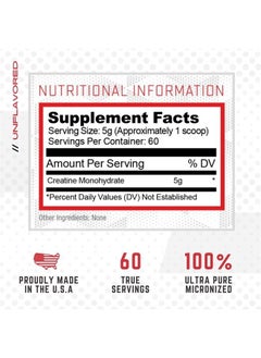 Purus Labs Foundation Series Creatine Powder | 100% Ultra Pure Micronized Creatine for Strength, Mass, Power, Recovery | 60 Servings (Unflavored)  - Image 2