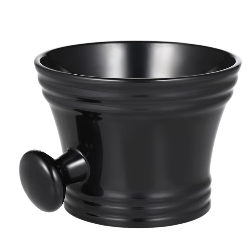 Shaving Mug Anself Mans Plastic Shaving Bowl with Handle Soup Bowl Barber Cleaning Soup Cup for Razor