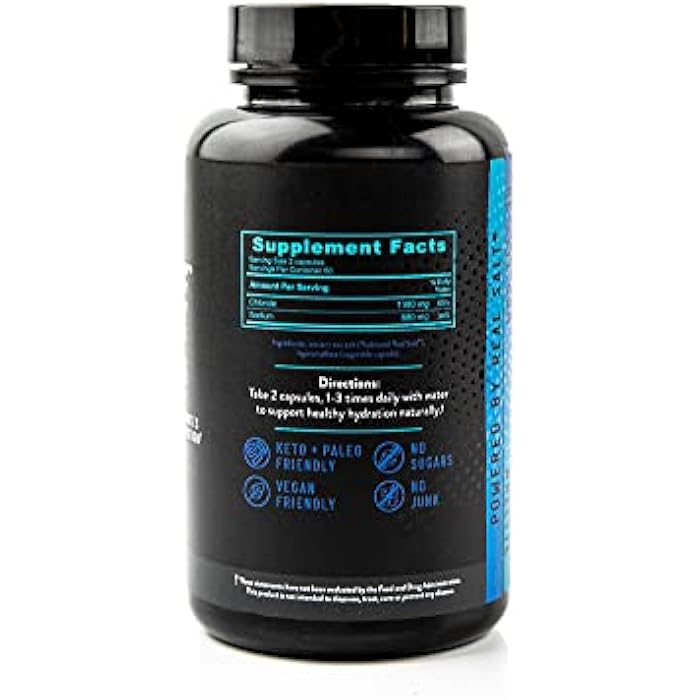 REDMOND Re-Lyte Hydration Support Capsules, 120 Count - Image 2