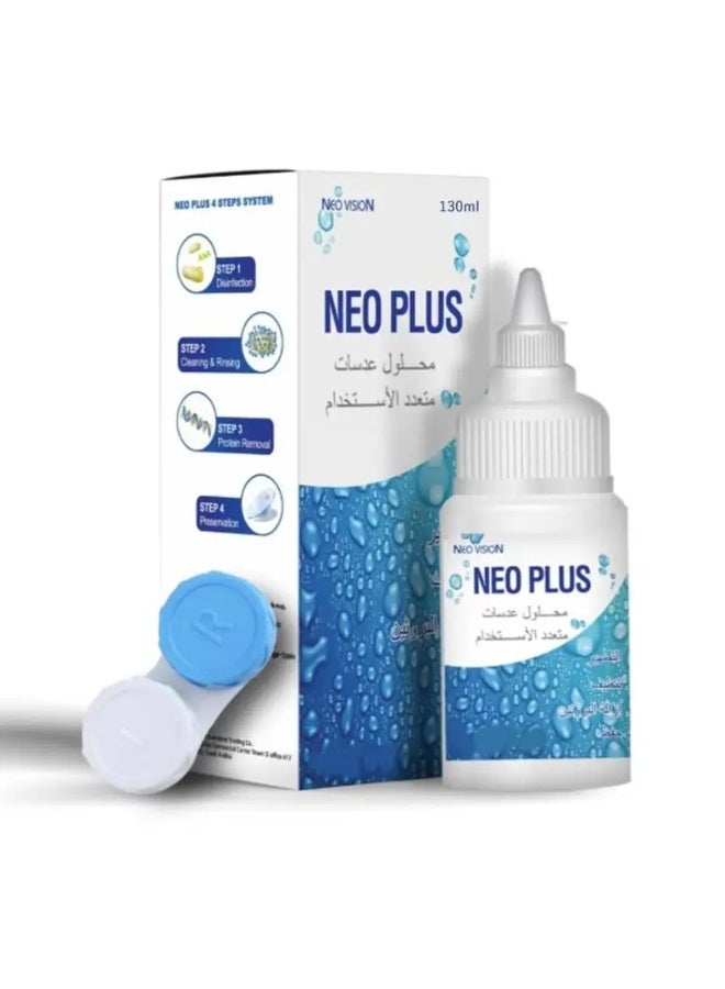 neo plus Multi-Purpose Lens Solution - 130 ml - Image 1