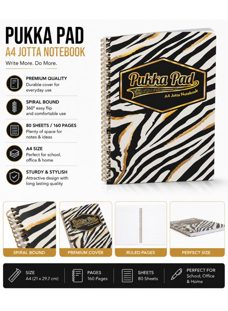 1-Piece A4 Size Single Line Jotta Notebook Assorted Designs