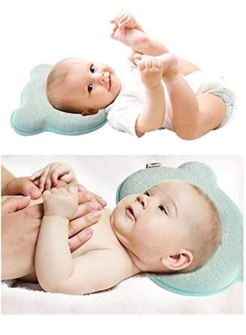 ECVV 0-12month Infant Baby Memory cotton Stereotyped pillow kids sleep pillow Newborn Head Protection Cushion Sleep Positioner - Image 3