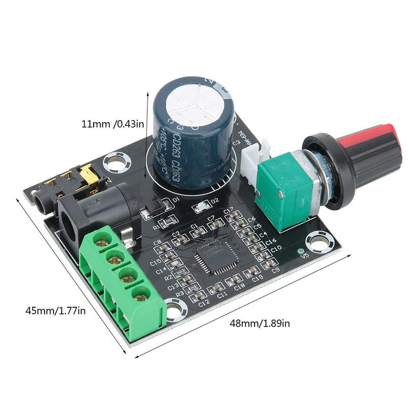 لوحة مكبر الصوت الرقمي من الفئة D مكبر صوت ستيريو ثنائي القنوات 100 واط - Image 3
