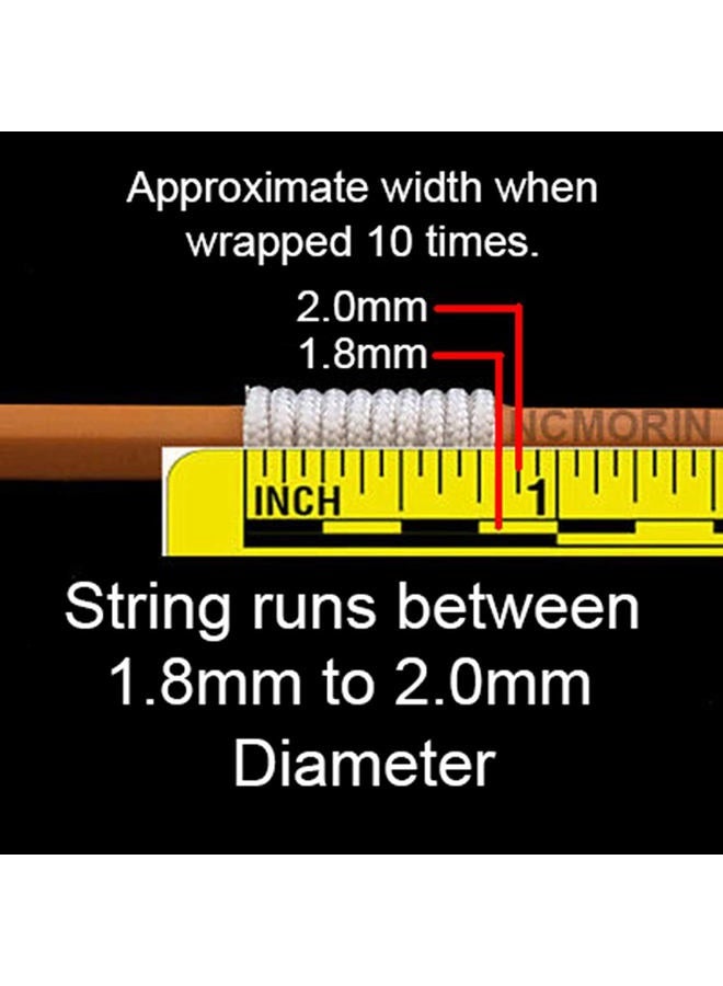 N C MORIN 2.0mm White Vertical Blind Track Cord - String (100 feet) - Image 2