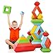 RAINBOW TOYFROG Large Building Blocks Set 30 Giant Blocks for Stacking Develops Hand Eye Coordination Cognitive Skills Ages 48 Indoor Outdoor Play - Image 2