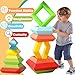 RAINBOW TOYFROG Large Building Blocks Set 30 Giant Blocks for Stacking Develops Hand Eye Coordination Cognitive Skills Ages 48 Indoor Outdoor Play - Image 4