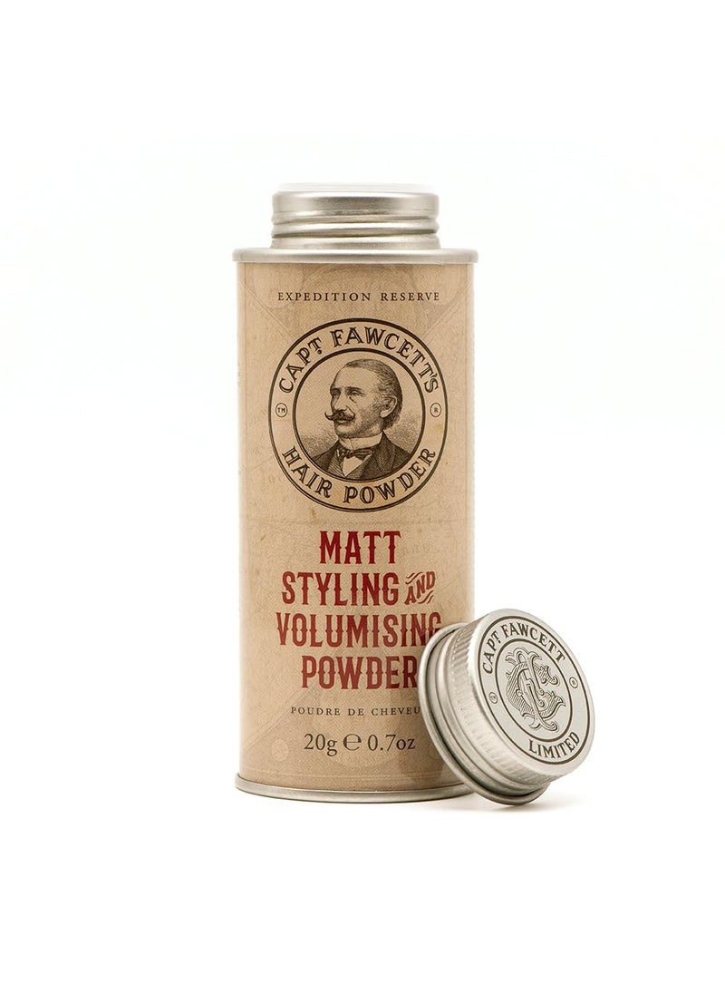 CAPTAIN FAWCETT CAPTAIN FAWCETT Expedition Reserve Matt Styling  Volumising Hair Powder 04oz  Instant Volume  Texture  Lightweight  ResidueFree 