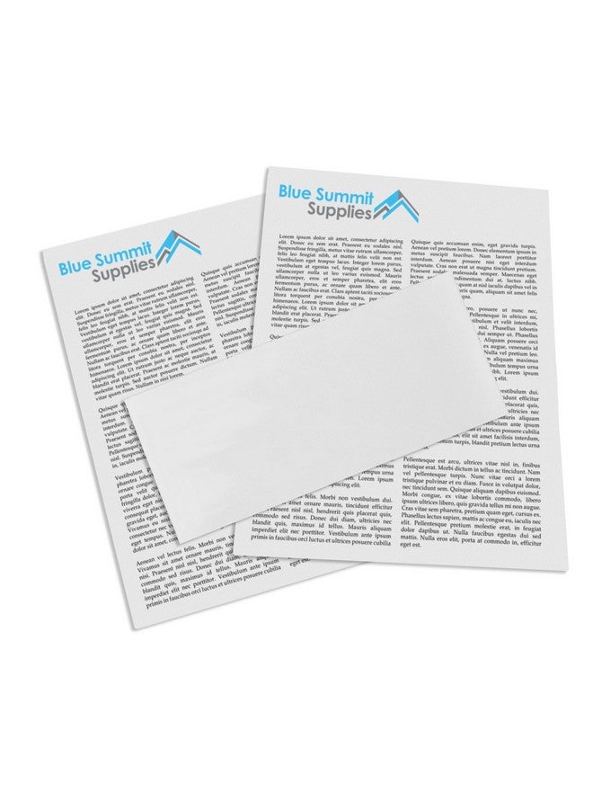 بلو سوميت سابلايز 100 رقم 10 مظاريف أمان ذاتية الختم مصممة لتوفير أمان بريدي آمن ملون مع تصميم صديق للطباعة رقم 10 مقاس 4 1/8 × 9 ½ بوصة (100 حزمة) - Image 4