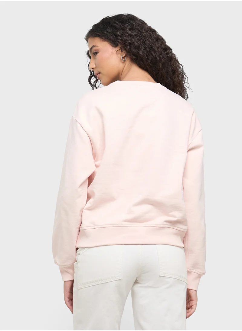 Calvin Klein Jeans Logo Crew Neck Sweatshirt