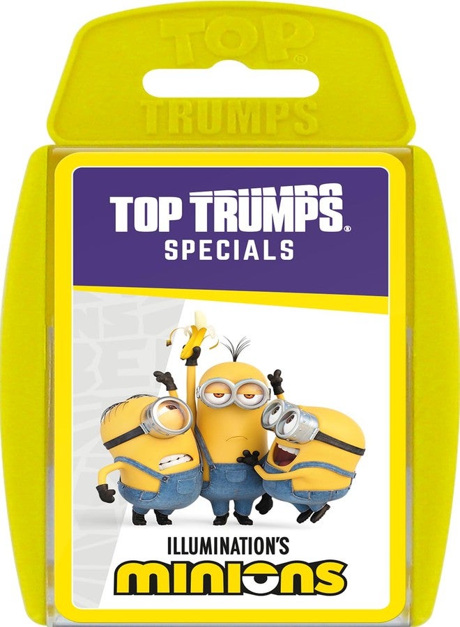 Top Trumps Minions Card Game - Family Learning Games for Kids and Adults for 2+ Players - Kid Card Games for Families for 6 Plus Kids - Image 1