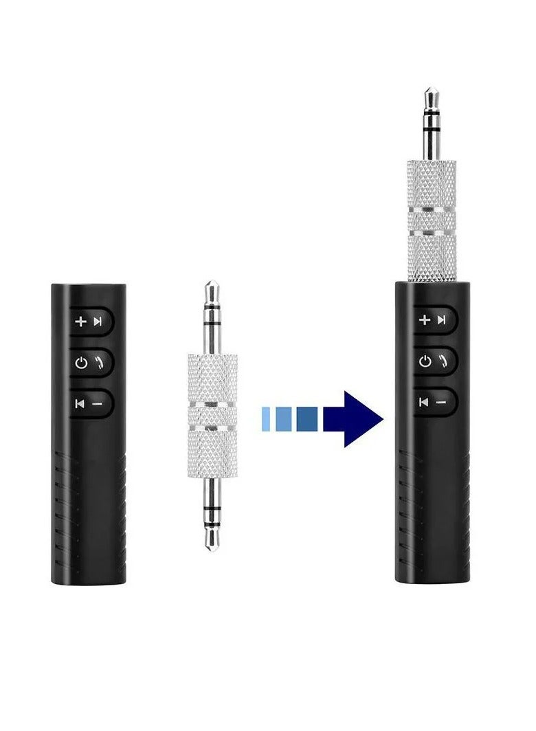 AROAQ Wireless Bluetooth Receiver Adapter, 3.5mm Jack Stereo Bluetooth Audio Music Receiver, Lightweight And Durable Car Music Audio Aux Compatible With All Android, IOS And IOS Devices - Image 3