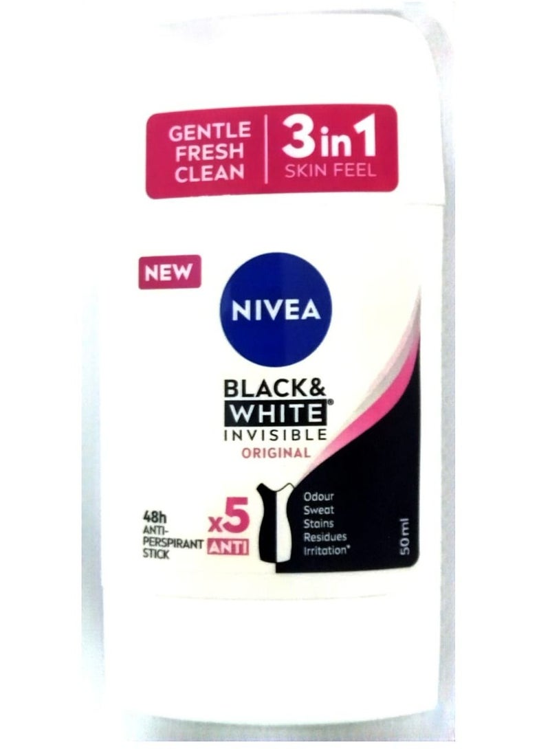 Nivea Black&White in 5 3in1 50ml