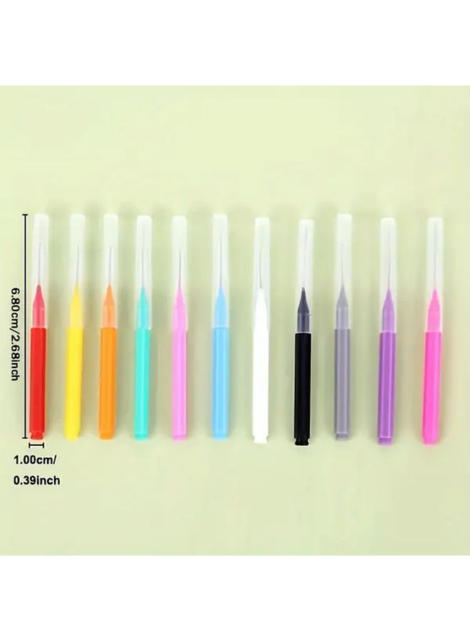 Nylon I Type Interdental Brushes 20pcs Portable Ortho Gap Toothpick - Image 1
