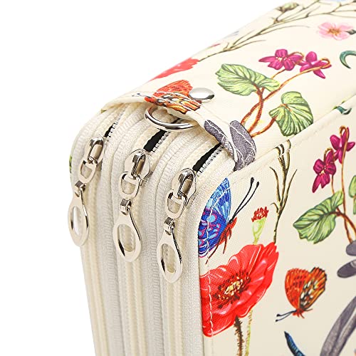 Lbxgap Portable Colored Pencil Case-72 Slots Colored Pencil Case Organizer with Zipper for Watercolor Pens or Markers, Pencil Case Organizer for Artist - Image 5