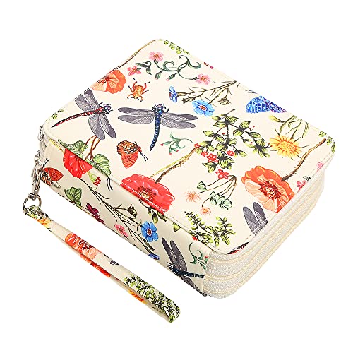 Lbxgap Portable Colored Pencil Case-72 Slots Colored Pencil Case Organizer with Zipper for Watercolor Pens or Markers, Pencil Case Organizer for Artist - Image 1