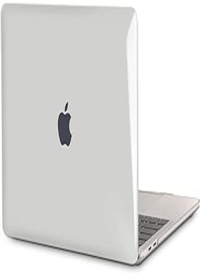 TECOOL جراب TECOOL لجهاز MacBook Pro مقاس 13 بوصة إصدار 2021-2016، جراب بلاستيكي صلب + غطاء لوحة مفاتيح لجهاز MacBook Pro 13 M1 A2338 A2289 A2251 A2159 A1989 A1706 A1708، شفاف للغاية 
