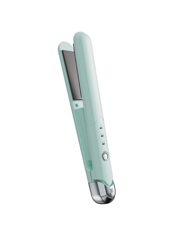 Cordless Hair Straightener Straightening Dual-purpose Charging Curling Wand USB Mini Portable Plywood - Image 3