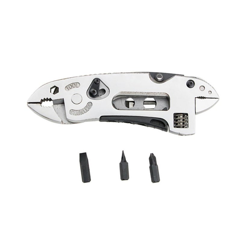 Multifunctional Stainless Steel Pliers Set With Adjustable Wrench Wire Cutter Screwdriver For Camping Fishing DIY - Image 2