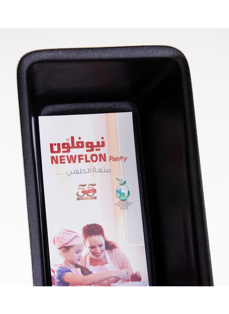 Newflon - Newflon Rectangular Cake Oven Tray 26 Cm - Image 1