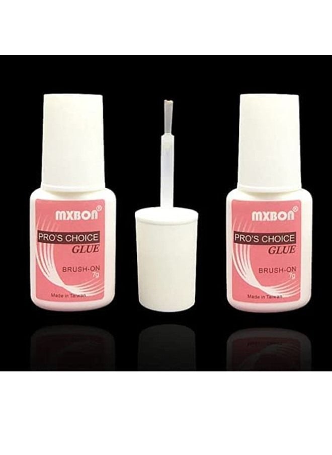 MXBON - Mxbon Professional 7g Nail Glue , Manicure & Pedicure Nail Design Glue(2 pc) - Image 1