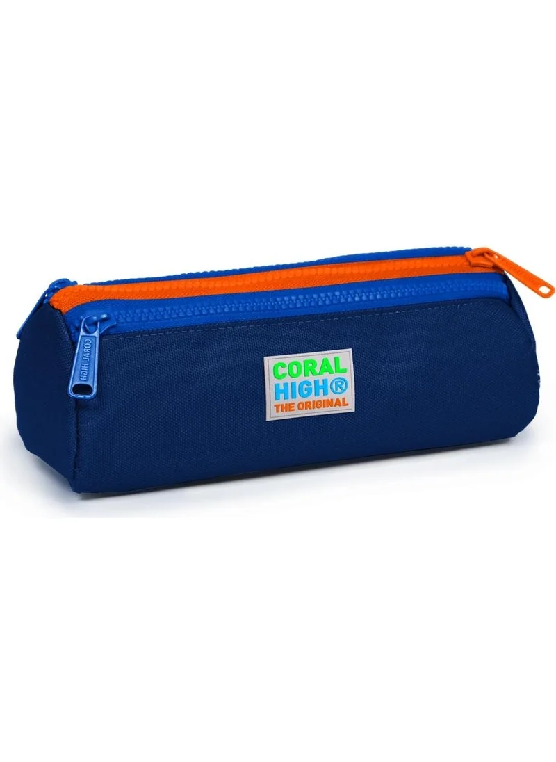 كورال هاي Kids Navy Blue Three Compartment Pencil Bag 22016