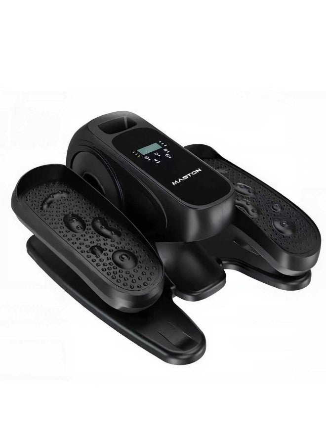 Maston MST-K50 Under Desk Elliptical Machine, Forward & Reverse Direction, Electric Seated Pedal Exerciser, Mini Ellipse Leg Exerciser with Remoter, 12 Level Speeds, Manual & Auto Mode for Home & Office - Image 1