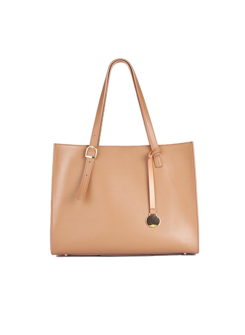 Fashionable, Versatile, Simple Commuter Bag, Light Luxury Shoulder Tote Bag