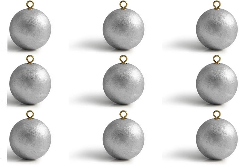 ECOFT Lead Free Fishing Weights Sinkers 20g-200g Coated Egg Sinkers Cannonball Weights Assorted Sizes Bag and Fishing Weights Assortment Box Non-Lead Fishing Weights Saltwater Freshwater - Image 1