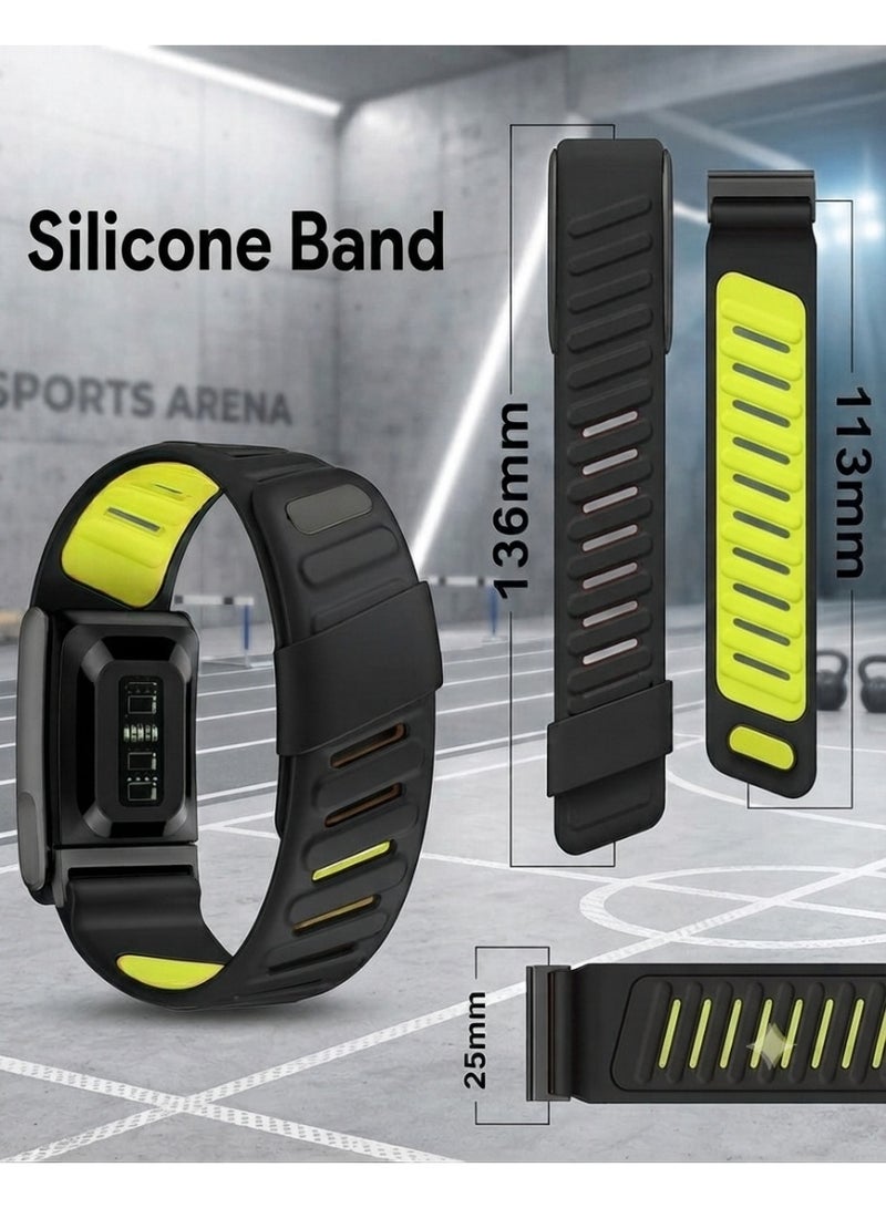 TEMPO SportFlex Silicone Strap for WHOOP 5.0 Life /MG – ECG Compatible, Waterproof & Sweatproof Band with U Shaped Connector - Premium Fitness Accessory | NOT for Gen 4 - Image 4