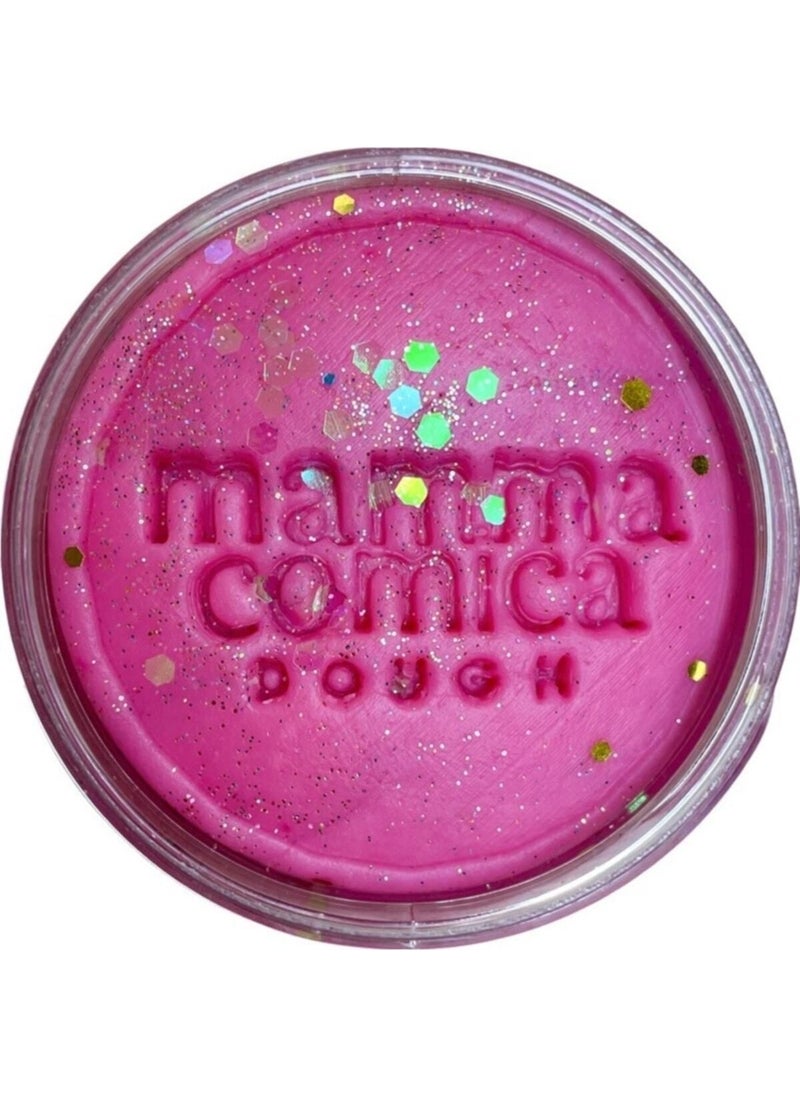 Mammacomica Dough - Mermaid Glitter Natural Play Dough 130GR - Image 1