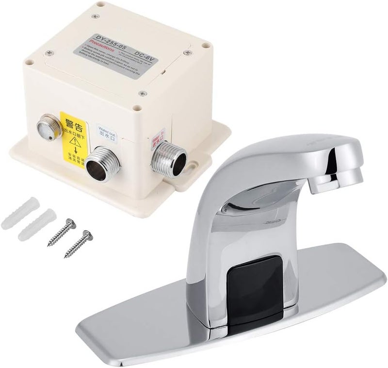 klarako Llave De Lavamanos para BañO Automatico, Sensor Water Faucet, Tap Water Tap with Control Box Bathtub and Shower Water Tap Sensor Tap - Image 1