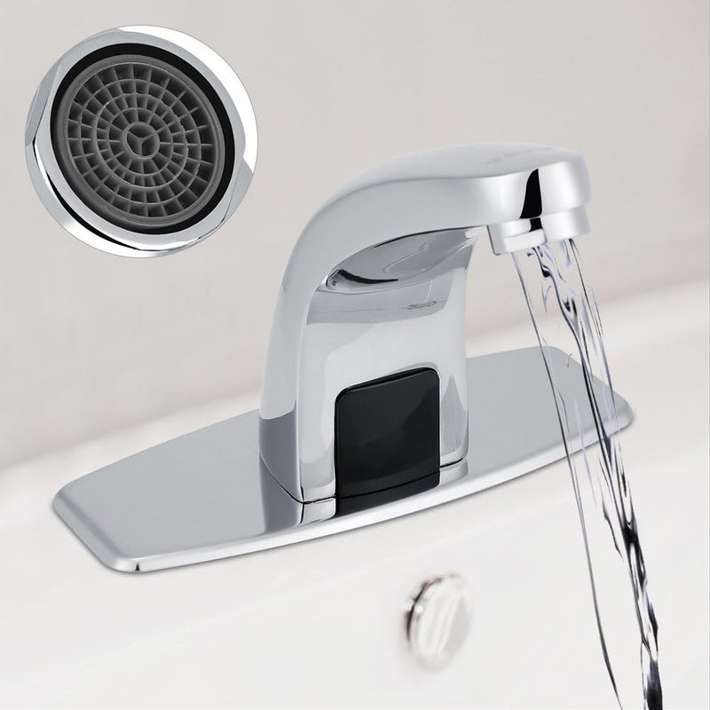 klarako Llave De Lavamanos para BañO Automatico, Sensor Water Faucet, Tap Water Tap with Control Box Bathtub and Shower Water Tap Sensor Tap - Image 2