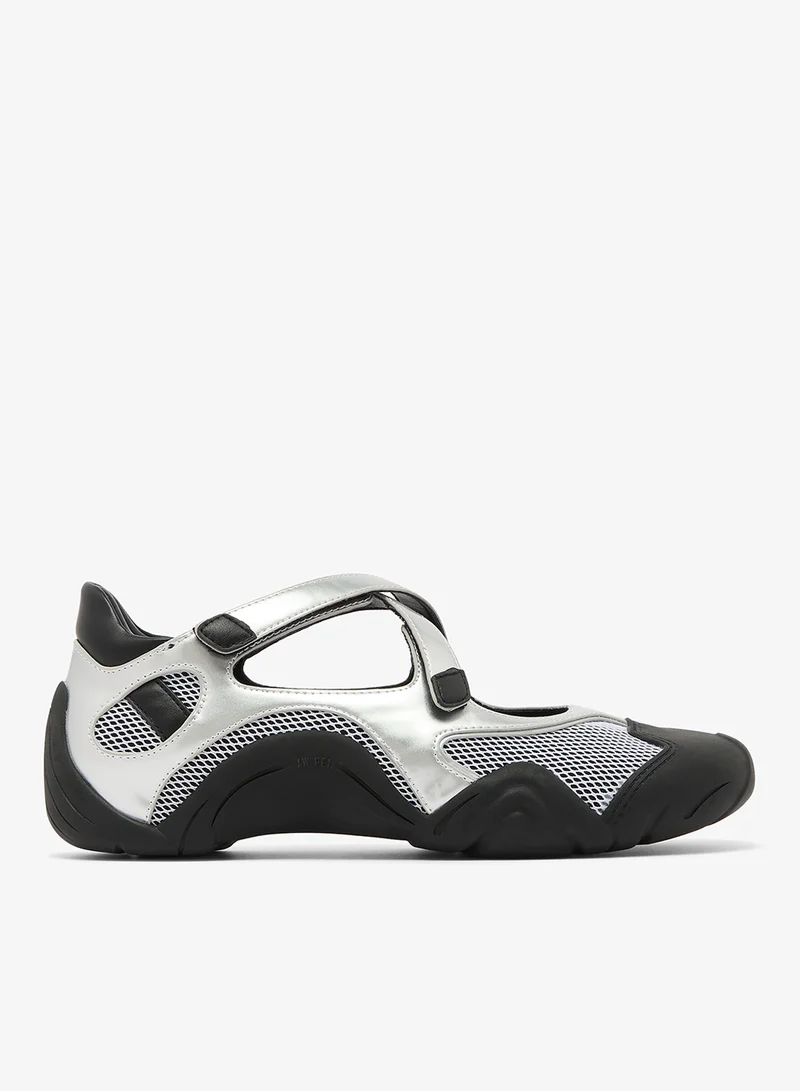 Jw Pei Caitlin Mesh Cut out Sneakers