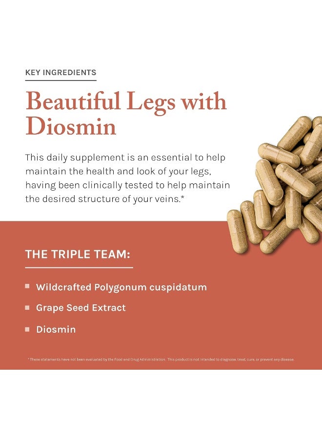Reserveage Beautiful Legs Capsules | Helps Health, Veins & Circulation Support Supplement, 90 V-Capsules - Image 5