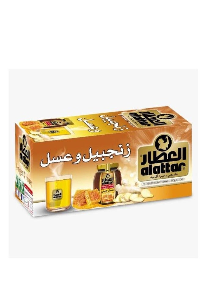 AL Ataar Ginger and honey 20 bags 