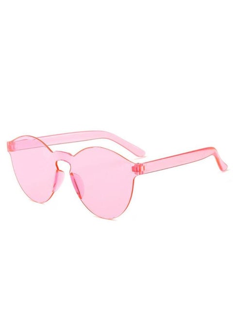 2023 Rimless Sunglasses Women Ocean Color Lens Sun Glasses Colorful Round frame Transparent Shades UV400 Oculos De Sol Gafas-Lenses Color:11-Ships From:CHINA