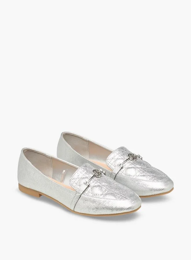 Paprika SILVER Women Quilted Detail Loafers for Women | Best Price UAE