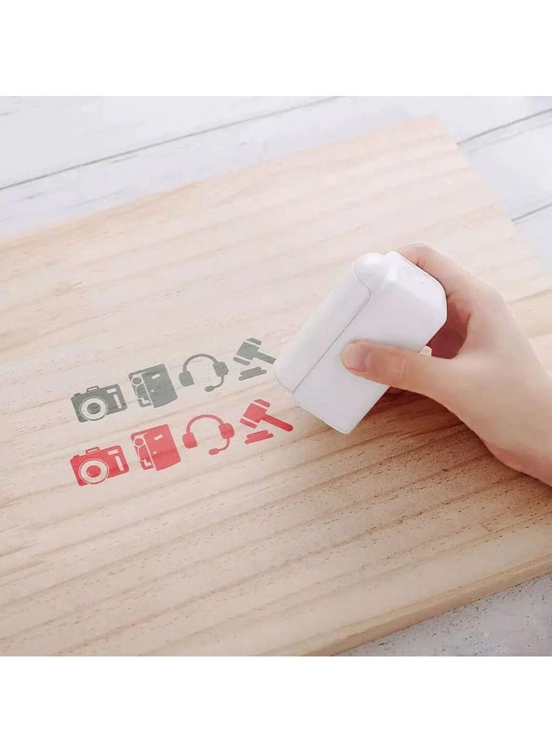 إيفبوت Printpods طابعة ملصقات صغيرة محمولة صغيرة لاسلكية آلة الطباعة الذكية نمط شعار رمز الاستجابة السريعة الباركود الوشم الإبداعي - Image 3