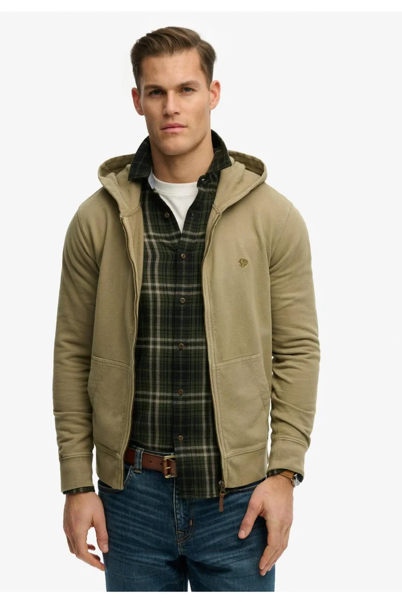 سوبر دراي Classic Essential Zip Hoodie