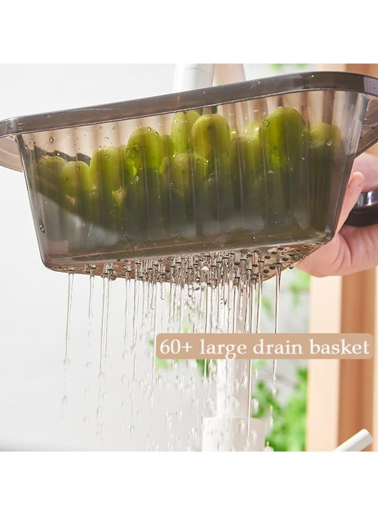 Oasisgalore Black Swan-Shaped Triangle Sink Drain Rack, Multifunctional Kitchen Sink Strainer Basket.  - Image 2