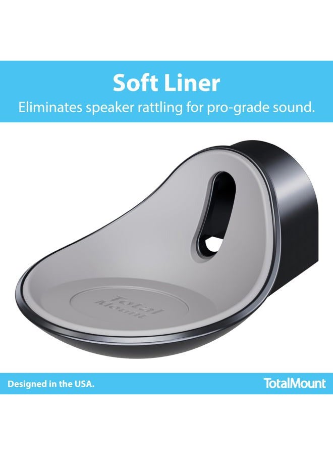 TotalMount – Premium Wall Mount for Echo Dot MAX, HomePod Mini, and More (Easy Installation, Soft Liner, and Secure Fit) - Image 3